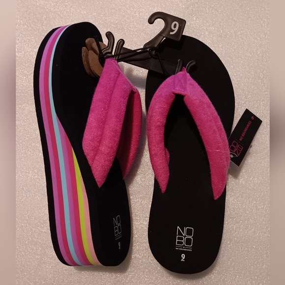Platform Thong Sandals (NWT) - Picture 1 of 6